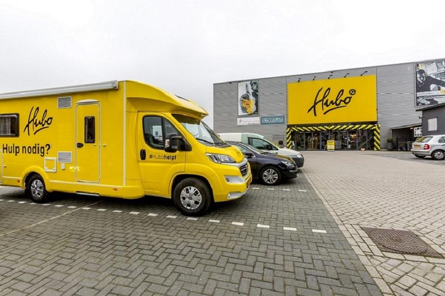 Hubo wint op service
