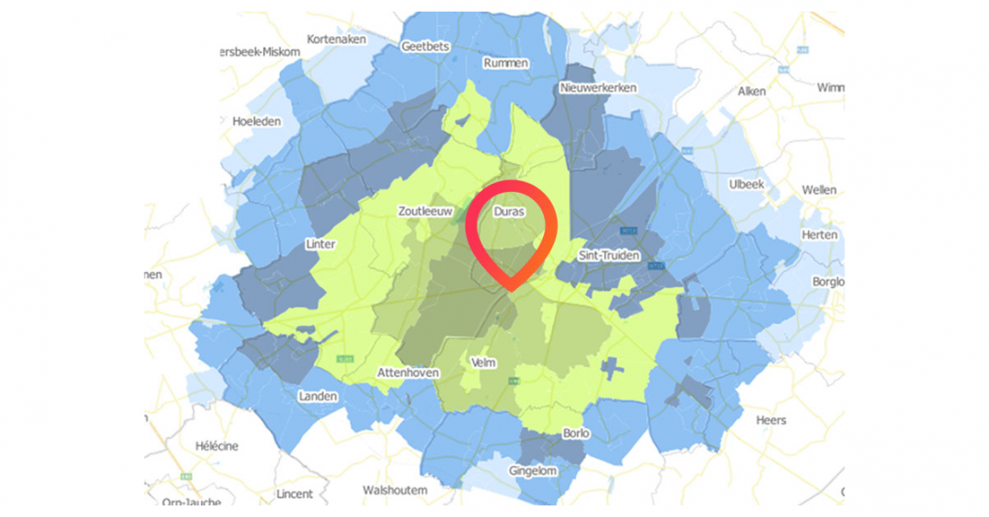 A.I. maakt locatiekeuzes makkelijker: 90% accurate winkelomzetvoorspellingen